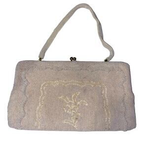 VNTG all beaded 80s mini bag